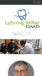 Mobile Screenshot of millerdentalcare.com